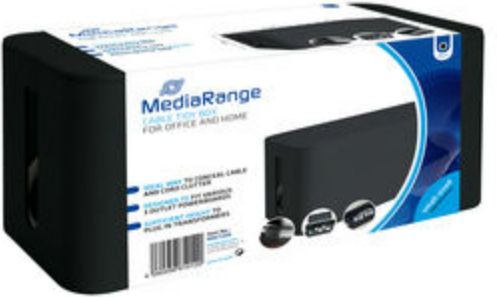 MediaRange Cable Box Μαύρο MRCS306 1τμχ