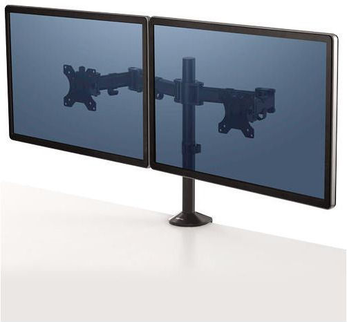Fellowes Reflex Βάση Γραφείου για 2 Οθόνες έως 27" με Βραχίονα