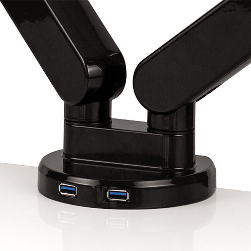 Fellowes Platinum Desktop Stand for 2 Monitors up to 27" with Arm