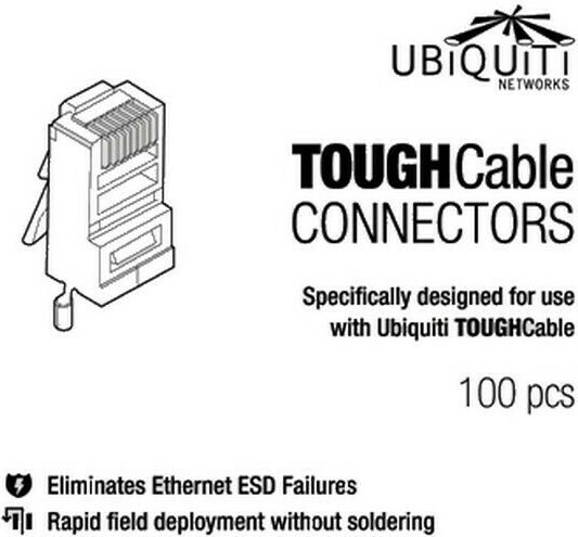 Ubiquiti TOUGHCable Stecker RJ-45 männlich 20Stück Silber (TC-GND-20 TC-GND)