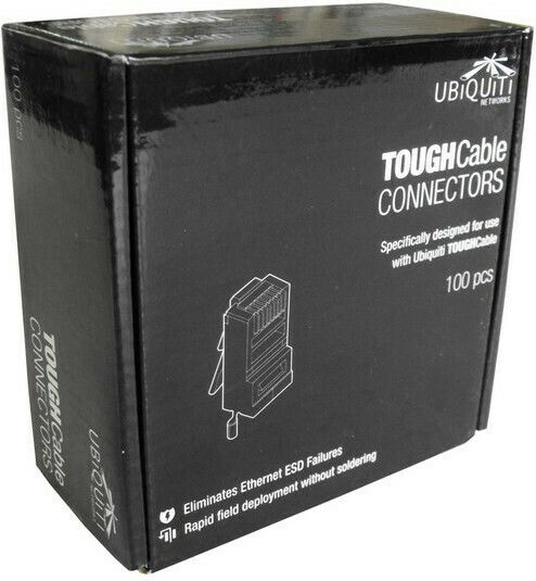 Ubiquiti TOUGHCable Stecker RJ-45 männlich 20Stück Silber (TC-GND-20 TC-GND)