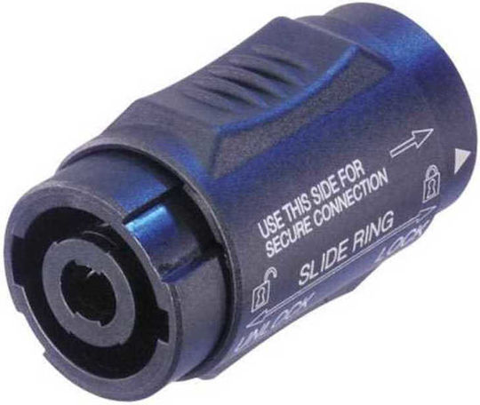 Neutrik Βύσμα Speakon female Μαύρο NL4MMX