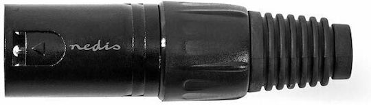 Nedis Βύσμα XLR male Μαύρο COTP15900BK