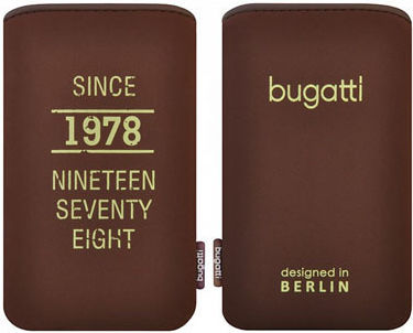 Bugatti SlimCase Sock & Pouch Brown