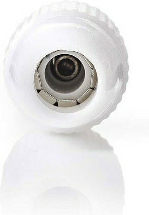 Valueline Βύσμα Coaxial female 2τμχ Λευκό (VLSP40923W)