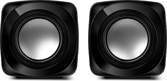 Sven 120 Ηχεία Υπολογιστή 2.0 με Ισχύ 5W Μαύρα