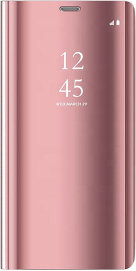 Hurtel Clear View Book Plastic Rose Gold (Xiaomi Mi 9T / 9T Pro)