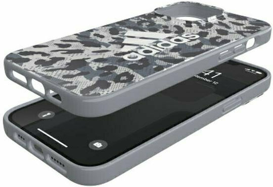 adidas Adidas Or Snap Case Leopard Задна корица Силикон Leopard Gray (iPhone 13 Pro Max)