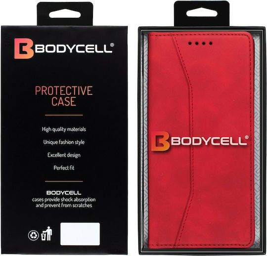 Bodycell PU Leather Wallet Δερματίνης Πολύχρωμο (OnePlus Nord N10)
