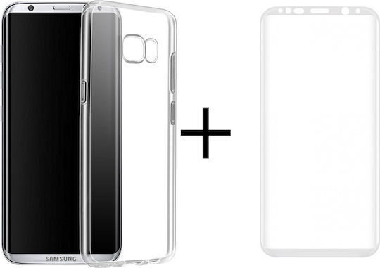 Remax Задна корица Пластмаса Прозрачен (Galaxy S8)