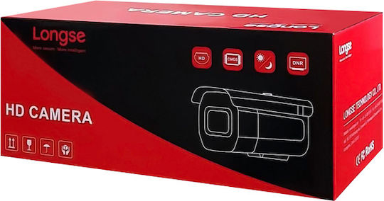 Longse BMSAGC400WH IP Überwachungskamera Full HD+ 4MP Wasserdicht mit Objektiv 2.8mm