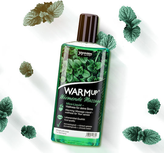 JoyDivision WARMup Massage Oil with Scent Mint 150ml