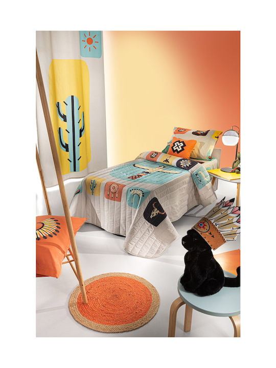 Saint Clair Kids Quilt Single Indian Multicolour 160x220cm
