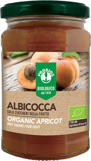 Probios Organic Jam Apricot Sugar Free 330gr