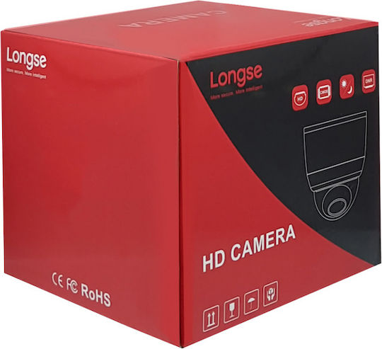 Longse LIRDBAHTC200F CCTV Κάμερα Παρακολούθησης Full HD 1080p Αδιάβροχη με Φακό 2.8mm