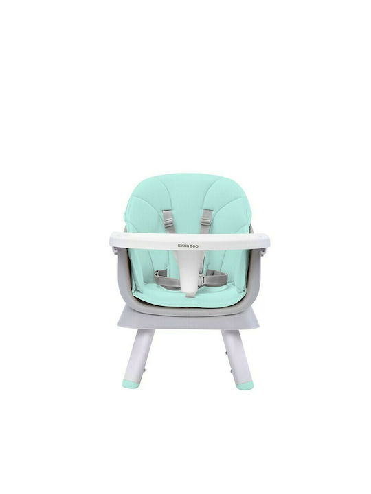 Kikka Boo Eat & Play Baby Highchair 6 in 1 with Adjustable Height Mint
