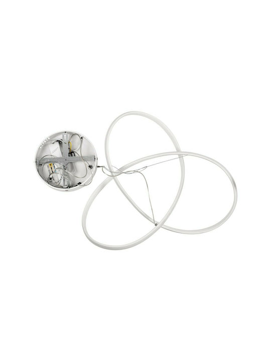 GloboStar Dexter Pendant Light White 56x56x14cm