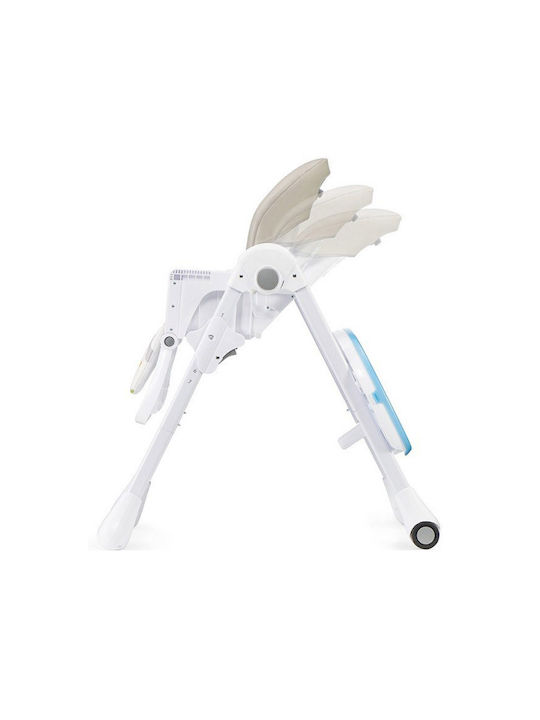 Kinderkraft Yummy Scaun Înalt De Masă Bebe Pliabil Cu Înălțime Reglabilă Multicolor