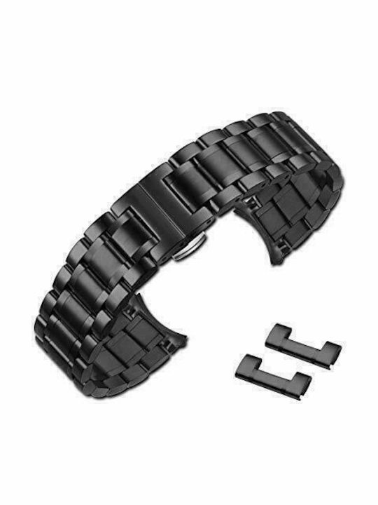 Metal Bracelet Black 22mm Metal Bracelet Black 22mm