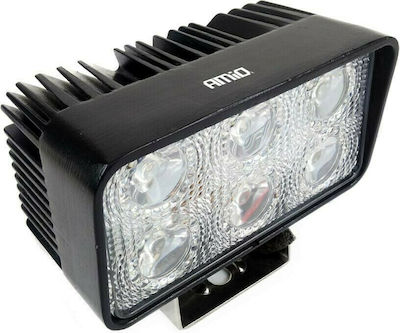 AMiO AWL02 Pătratς Rezistent la apă Faruri pentru Autoturisme LED Universal 12 - 60V 18W 111cm 1buc