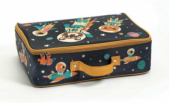 Djeco Wooden Decorative Suitcase Space