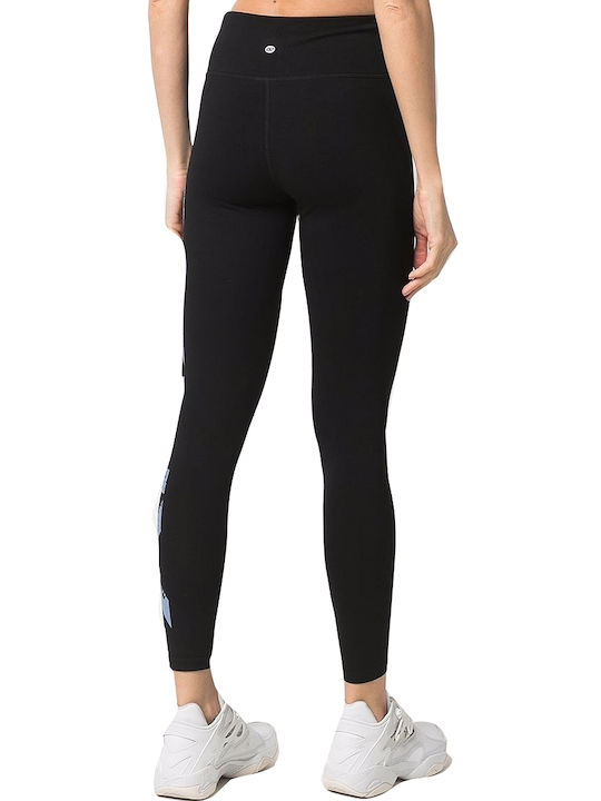 DKNY Women's Long Training Legging Black/Blue