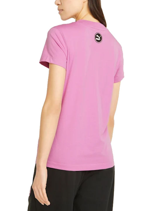 PUMA Women's T-shirt Opera Mauve