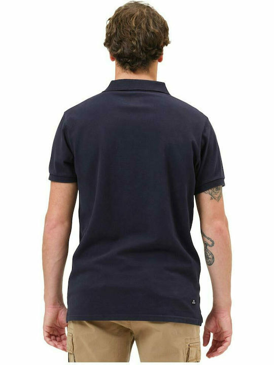 Basehit Herren Shirt Kurzarm Polo Navy