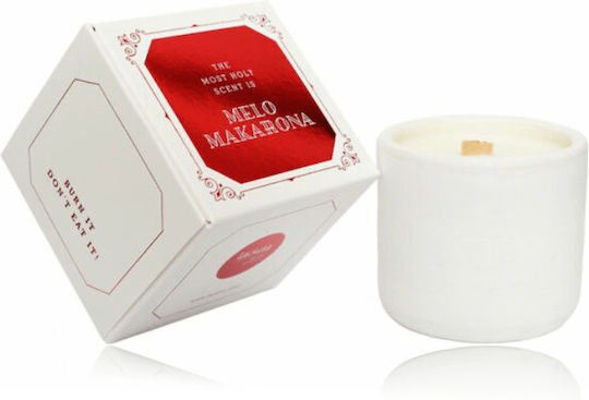 Laouta Natural Products Αρωματικό Κερί Σόγιας Laouta σε Βάζο με Άρωμα Μελομακάρονο 250gr