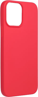 Forcell Soft Silicone Back Cover Red (iPhone 13 Pro Max)