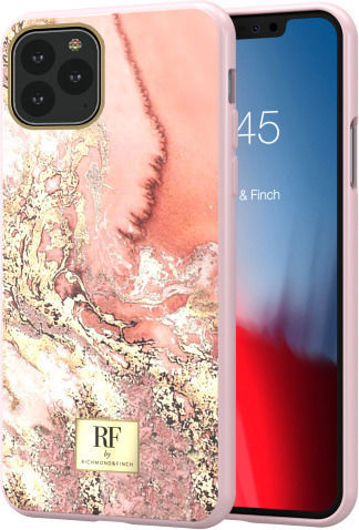 Richmond & Finch Back Cover Silicon Pink Marble Gold (iPhone 11 Pro)