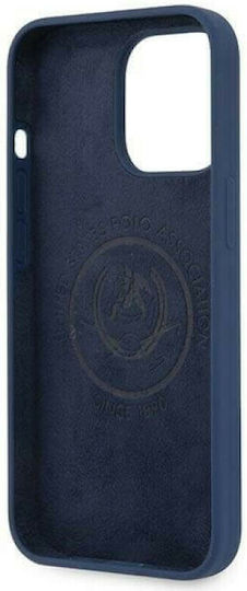 U.S. Polo Assn. Silicone Collection Задна корица Силикон Тъмносин (iPhone 13 Pro Max)