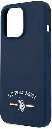 U.S. Polo Assn. Silicone Collection Задна корица Силикон Тъмносин (iPhone 13 Pro Max)