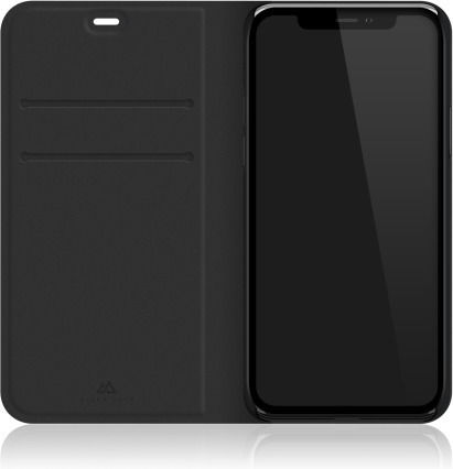 Black Rock Bookstyle Δερματίνης Μαύρο (iPhone 11 Pro)