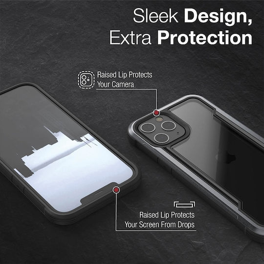 X-Doria Raptic Shield Pro Umschlag Rückseite Kunststoff Lila (iPhone 13 Pro)