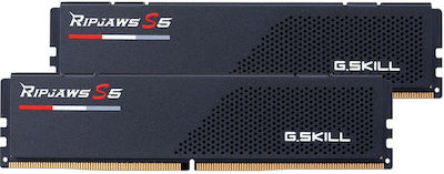 G.Skill Ripjaws S5 32GB DDR5 RAM mit 2 Modulen (2x16GB) und Geschwindigkeit 5600 für Schreibtisch