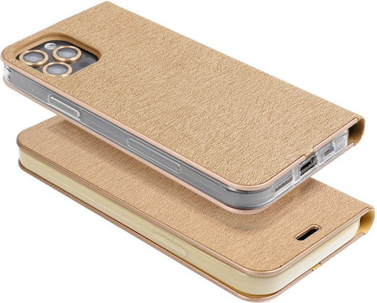 Forcell Luna Book Synthetic Leather Gold (Redmi 9T)