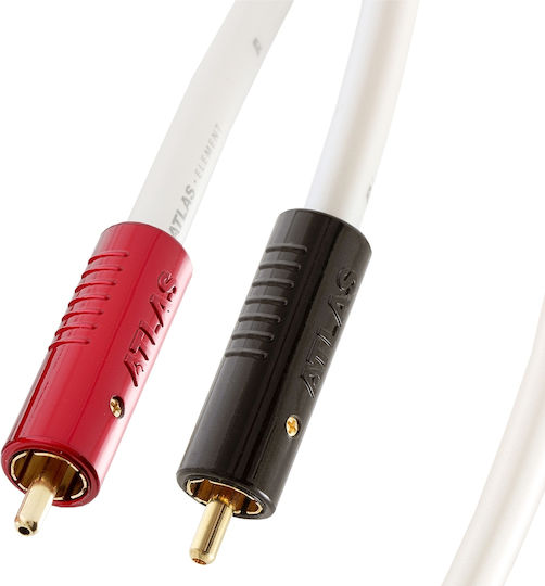 Atlas Cables Element Achromatic 1m RCA male Cable