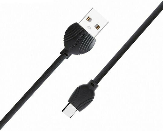 Awei CL-62 USB 2.0 Cable USB-C Male - USB-A White 1m CL-62-WH