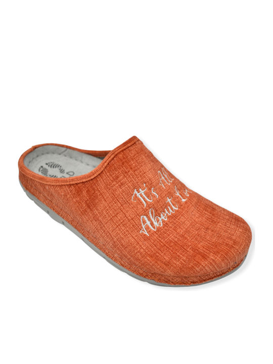 Fild Anatomic Sienna 10 Anatomische Damen Hausschuhe in Orange Farbe