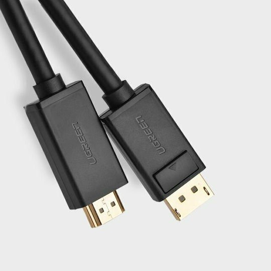 Ugreen Cable DisplayPort male - HDMI male 2m Black (10202)