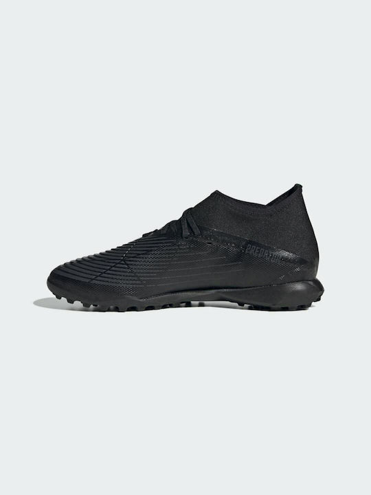 Adidas Predator Edge.3 ΤF Χαμηλά Ποδοσφαιρικά Παπούτσια με Σχάρα Μαύρα