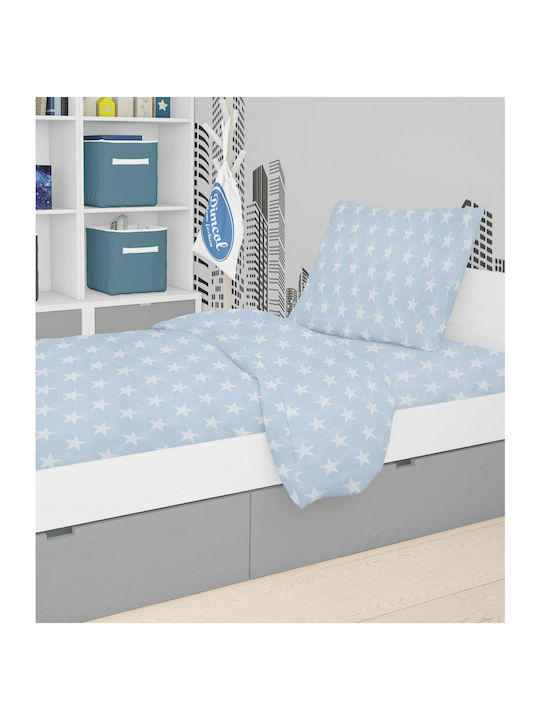 Dimcol Star Kinder Kissenbezug 50x70cm 33 Σιέλ 1925813107303328