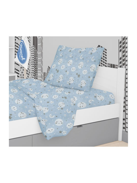 Dimcol Smile Kids Cotton Pillowcase 50x70cm 81 Blue 1925813108008170