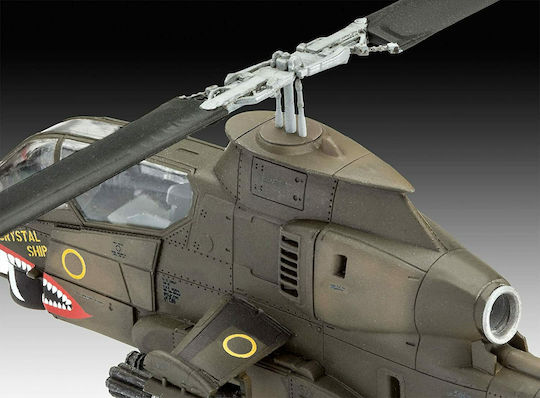 Revell Φιγούρα Μοντελισμού Ελικόπτερο Bell AH-1G Cobra 150 Κομματιών σε Κλίμακα 1:72 19x18.3εκ.