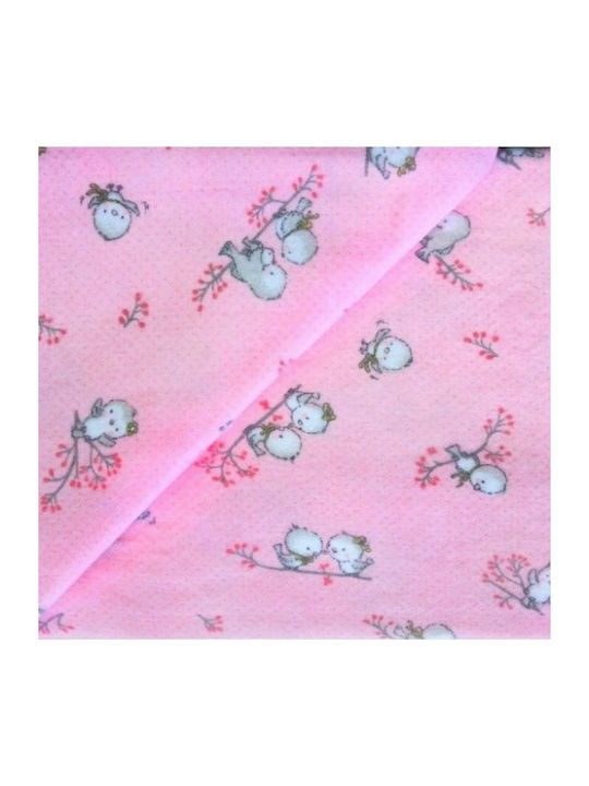 Dimcol Birds Kinder Kissenbezug 50x70cm 15 Pink