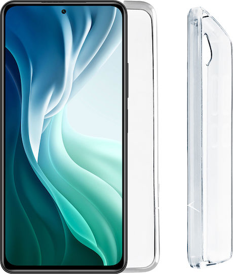 Volte-Tel Slimcolor Air Задна корица Силикон Прозрачен (Xiaomi Mi 11i)