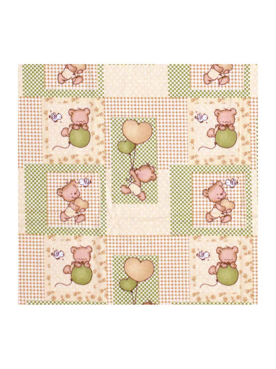 Dimcol Baloon Детски калъф за възглавница от 100% памук 50x70бр 76 Beige 1925853108307680