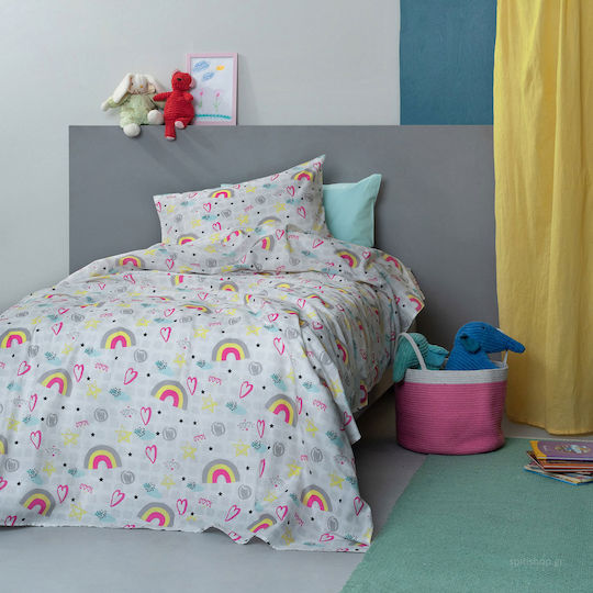 Palamaiki Trend TC934 Детски калъф за възглавница от 100% памук 50x75бр Pink