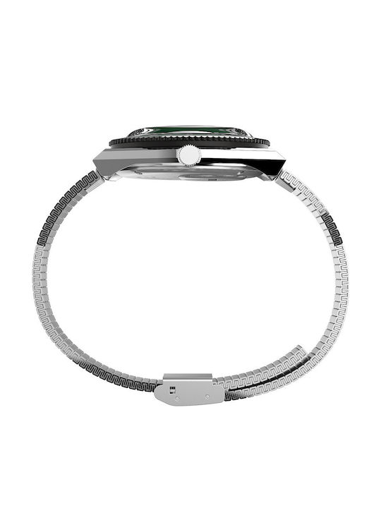 Timex Ρολόι Μπαταρίας με Μεταλλικό Μπρασελέ Timex Ρολόι Μπαταρίας με Μεταλλικό Μπρασελέ
